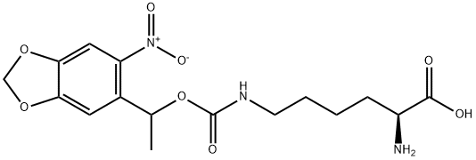 (2S)-2-aMino-6-((1-(6-nitrobenzo[d][1,3]dioxol-5-yl)ethoxy)carbonylaMino)asid heksanoik