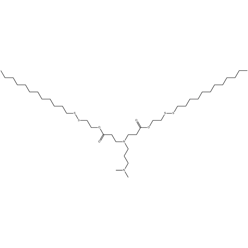 β-Alanine, N-[3-(dimethylamino)propyl]-N-[3-[2-(dodecyldithio)ethoxy]-3-oxopropyl]-, 2-(dodecyldithio)etil ester