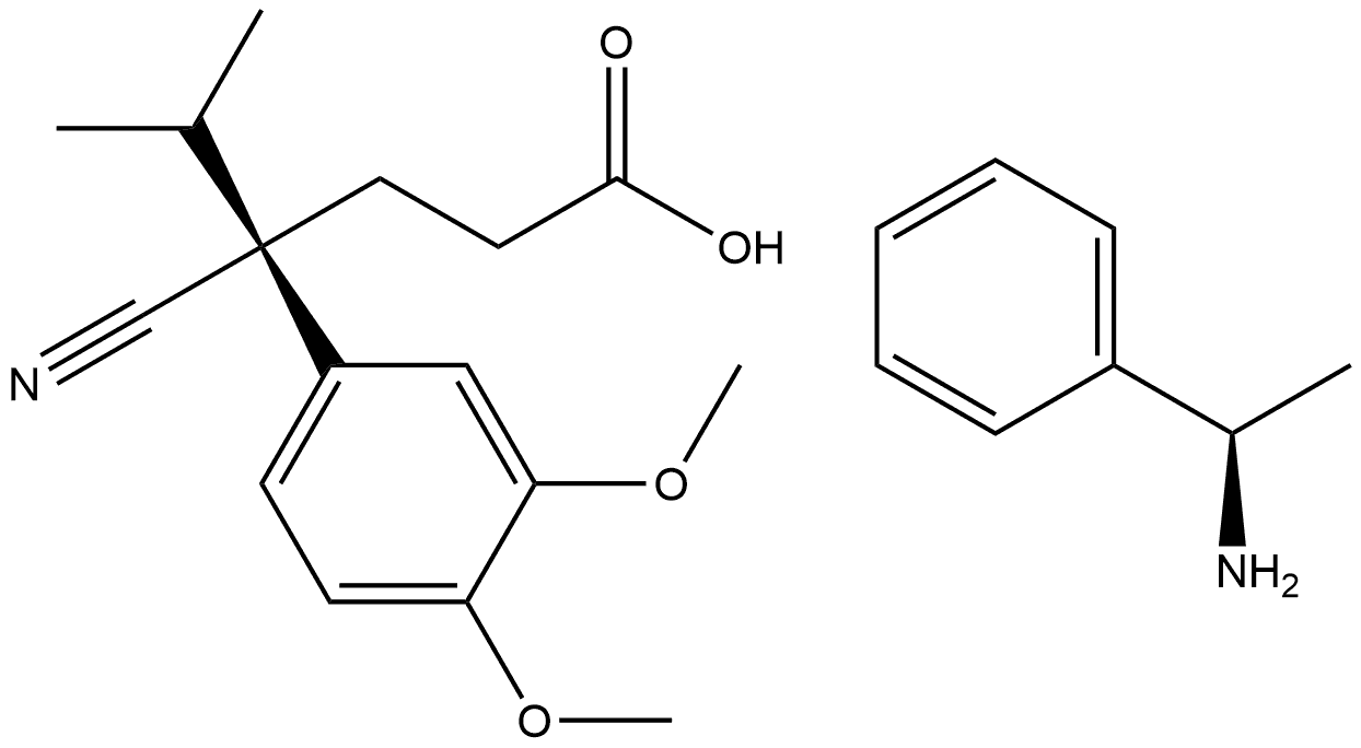 (S)-(-)-Verapamilic Acid Penethylamine Salt