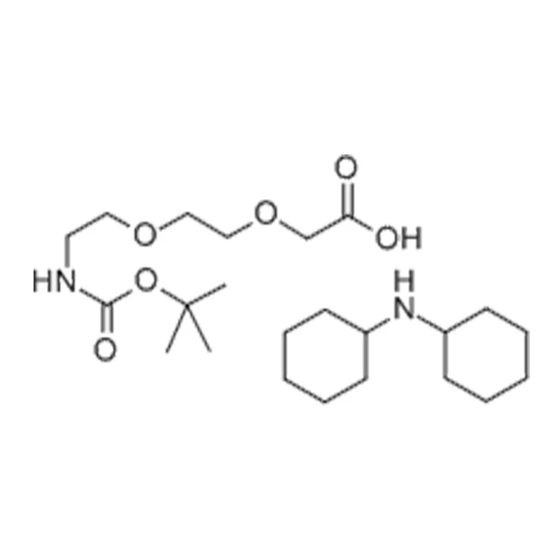 2-[2-[2-(Boc-amino)ethoxy]ethoxy]asid asetik DCHA