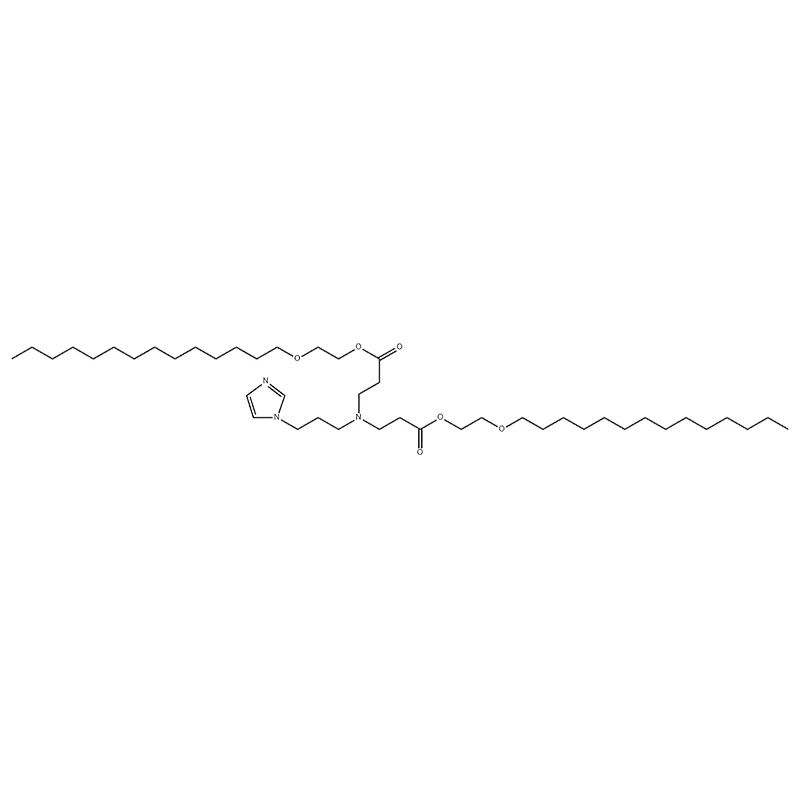 3-[3-imidazol-1-ylpropyl-[3-oxo-3-(2-tetradecanoxyethoxy)propyl]amino]propanoic acid 2-tetradecanoxyethyl ester
