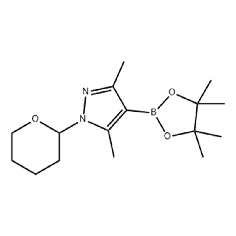3,5-Dimetil-1-(tetrahydro-2H-pyran-2-yl)-4-(4,4,5,5-tetramethyl-1,3,2-dioxaborolan-2-yl)-1H-pirazol