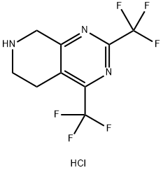 5,6,7,8-tetrahydro-2,4-bis(trifluoroMethyl)-Pyrido[3,4-d]pyriMidine hydrochloride