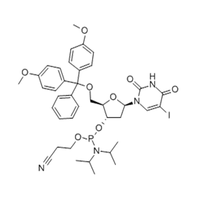 5'-O-DMTr-5-iodo-2'-dU-3'-CED fosforamidit