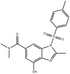 7-hidroksi-N,N,2-triMethyl-3-tosyl-3H-benzo[d]iMidazole-5-carboxaMide