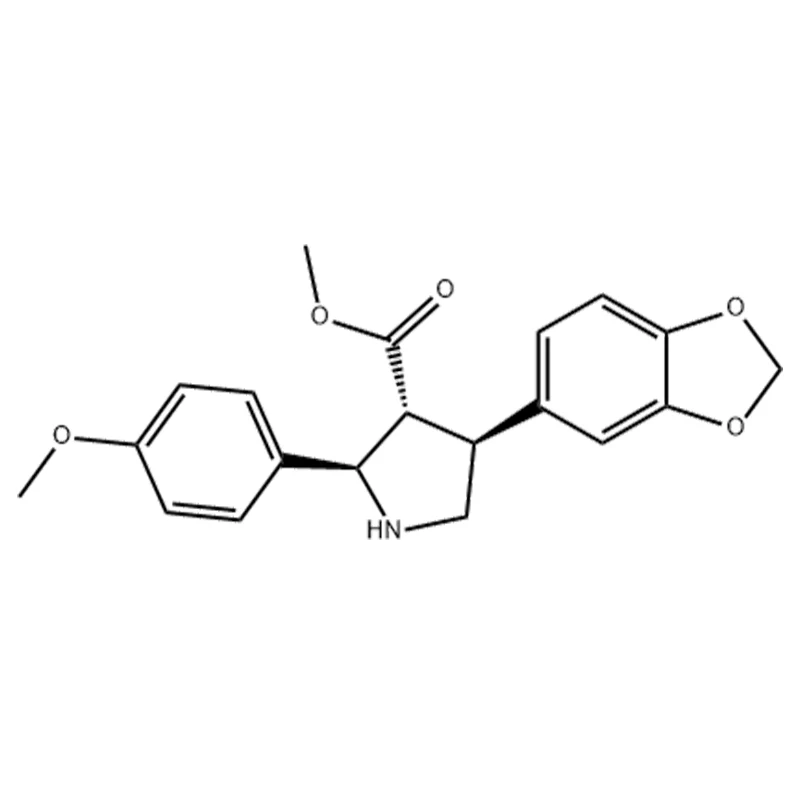 Metil 4-(benzo[d][1,3]dioxol-5-yl)-2-(4-methoxyphenyl)pyrrolidine-3-carboxylate