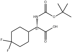 tert-butoxycarbonylamino-(4,4-difluoro-cyclohexyl)-asid asetik